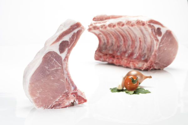 Karree mit Knochen Schwäbisch Hällisch